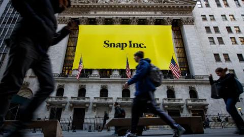 Snapchat continue de séduire les utilisateurs mais de décevoir le marché